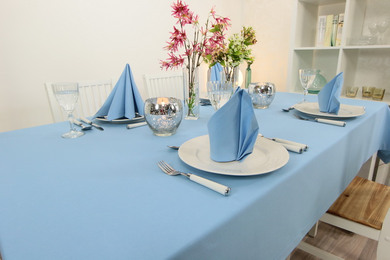Die schönsten hellblauen TiDeko® Tischdecken-Shop.de Tischdecken-Shop.de. | Tischdecken kaufen bei Markenqualität Tischdecken