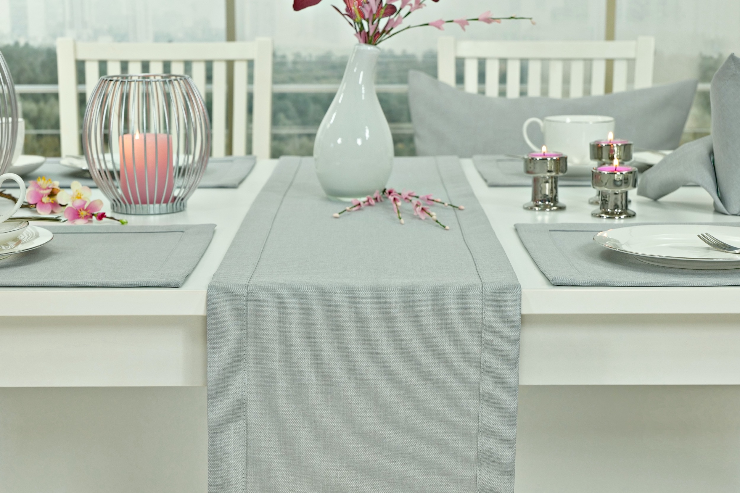 Tischläufer in Grau kaufen | Tischdecken-Shop.de. Tischdecken online Markenqualität TiDeko®