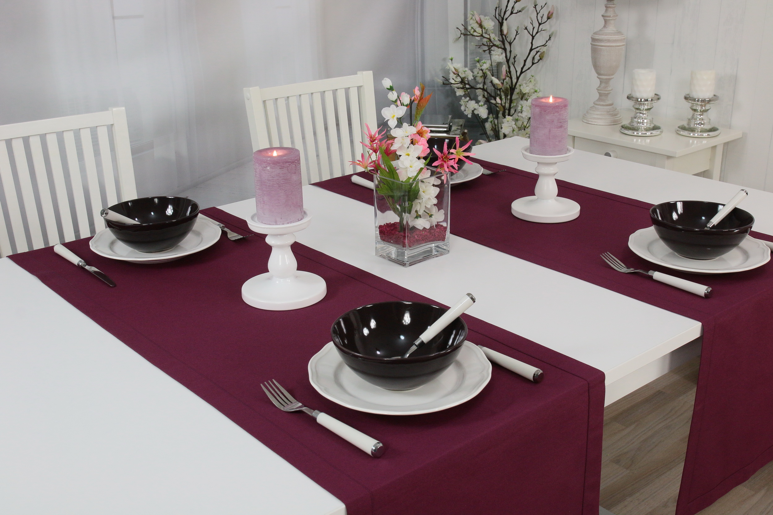 online Aubergine Tischdecken-Shop.de. Tischdecken Tischdecken TiDeko® | jetzt kaufen. Die schönster Markenqualität