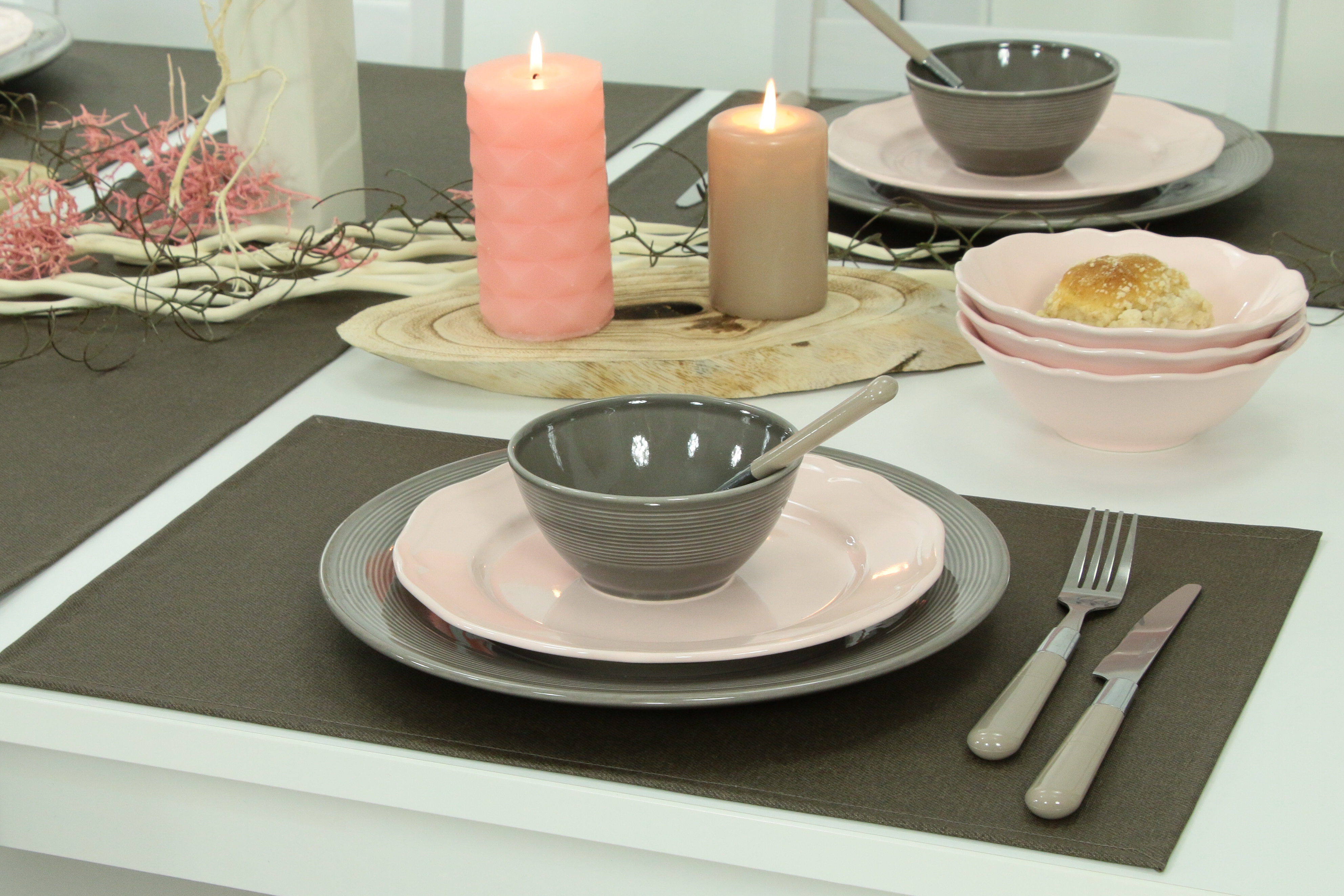Tischsets & Platzsets BRAUN | TiDeko® Tischdecken-Shop.de. Markenqualität Tischdecken