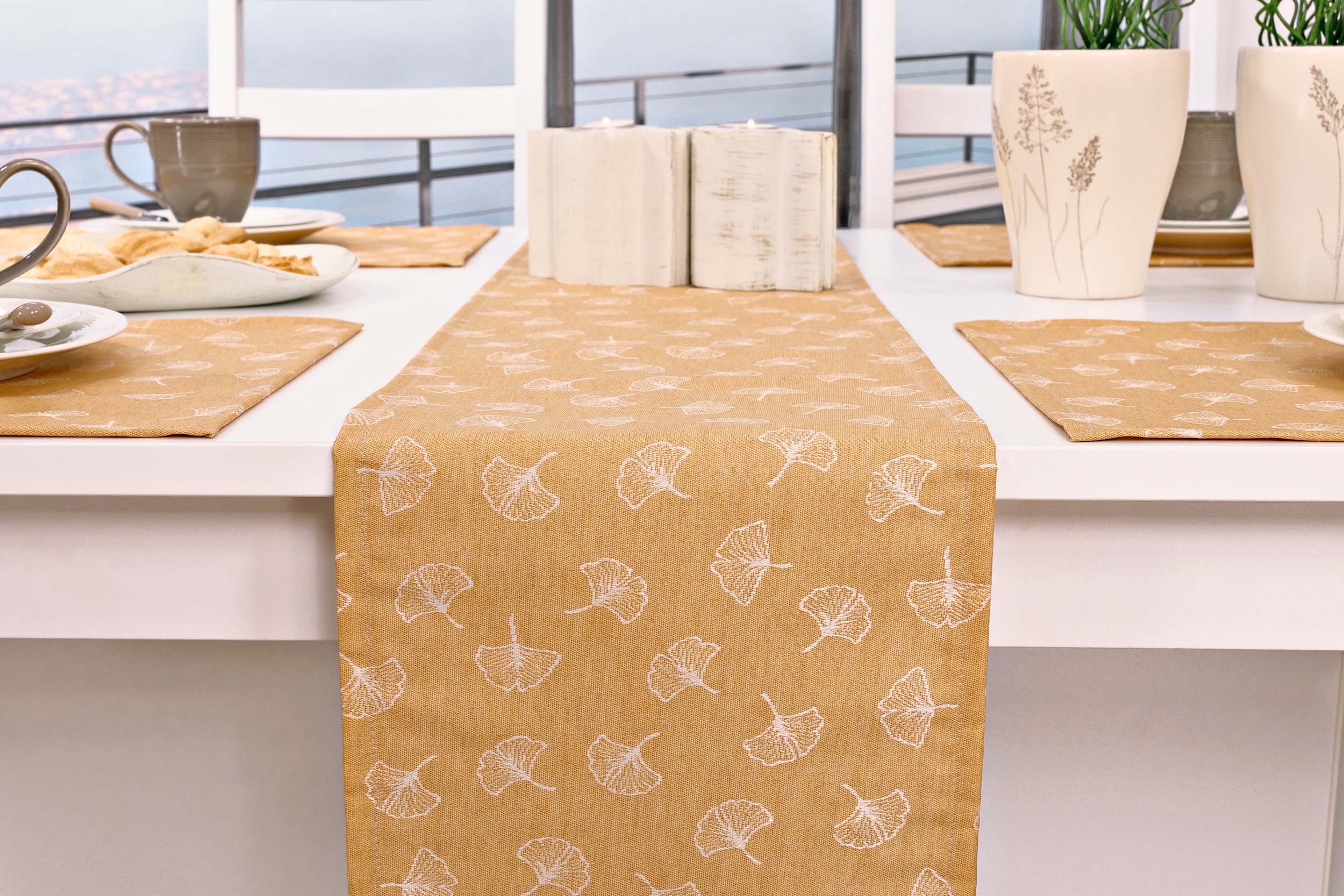 für online Tischdecken-Shop.de. | in Anlass Tischläufer TiDeko® Markenqualität großer jeden Gelb bestellen Tischdecken Auswahl