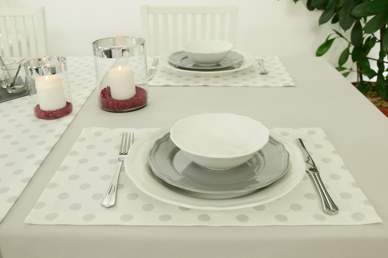 Tischsets & Platzsets WEISS | TiDeko® Tischdecken-Shop.de. Tischdecken  Markenqualität